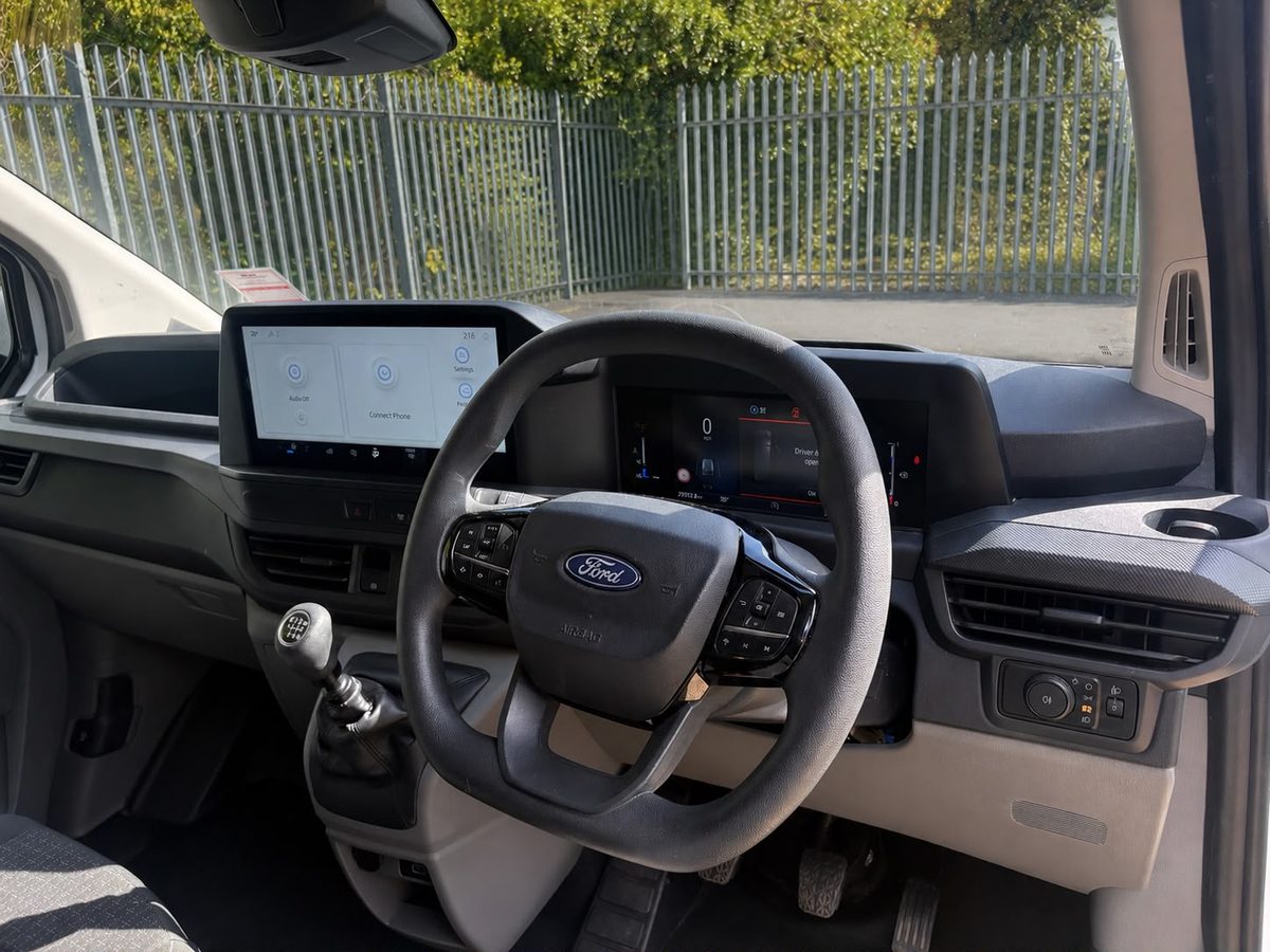 Medium van cab interior